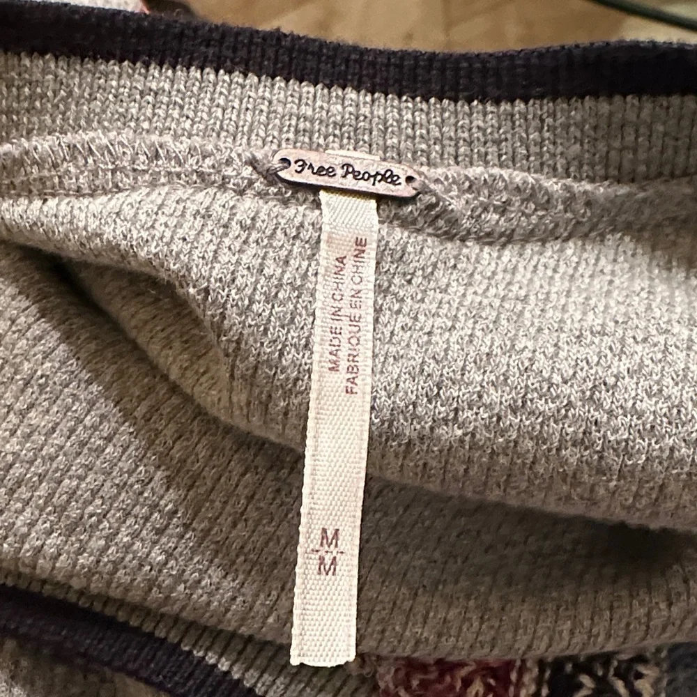 Free People Sweet Gal Thermal Top NWT size M